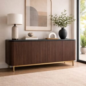 Painted Wood Console