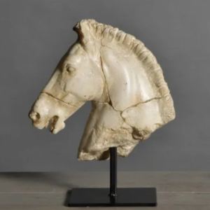 Figura Cabeza Caballo Blanco