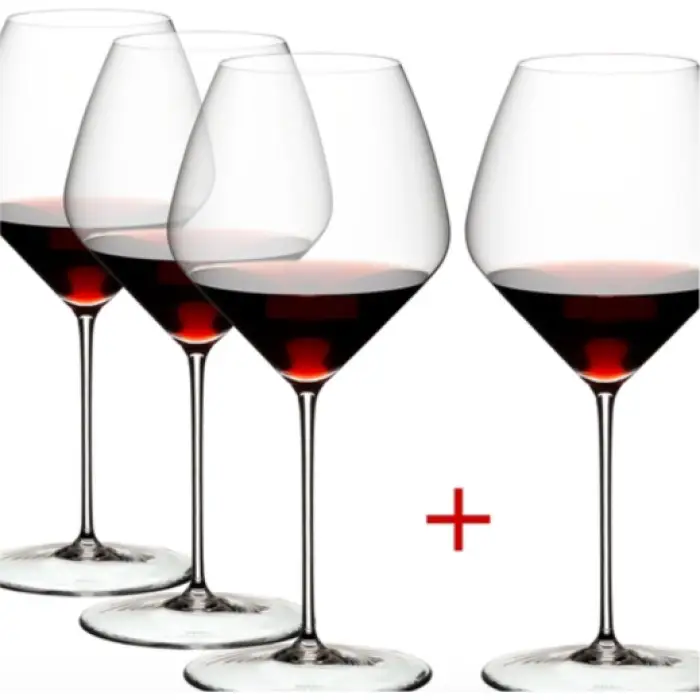 Juego de 12 copas vino tinto
