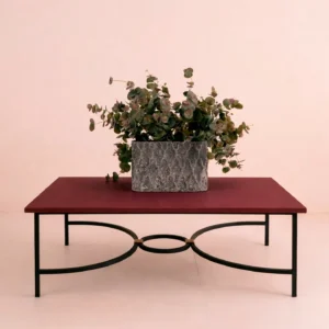 Mesa de centro Barbaris (borgoña)